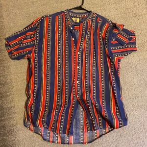 Vintage duck head short sleeve button down